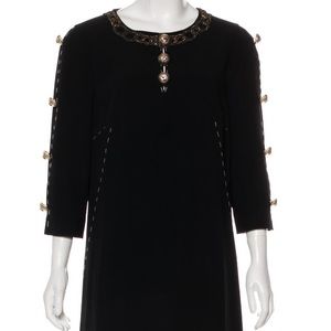 Dolce Gabbana embellished short dress.